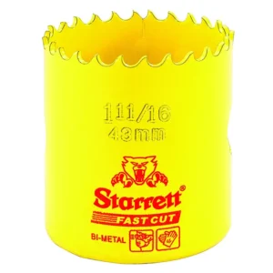 Serra copo Fast cut 43mm - Starrett fch1116g - Imagem 1