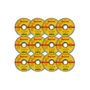 Disco Abrasivo de Corte 4.1/2” x 3/64” x 7/8” C/12 peças DAC115-14 – Starrett - Imagem 1