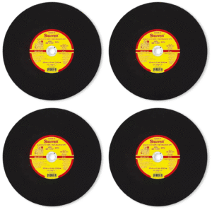 Disco Abrasivo de Corte 14” x 5/32” x 1” C/4 peças DAC355-45 – Starrett - Imagem 1