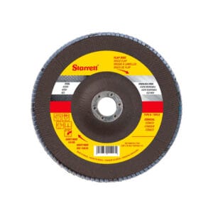 Disco Flap 4.1/2 X 7/8 GR120 C/12 Peças FDS115-120FC – Starrett - Imagem 2