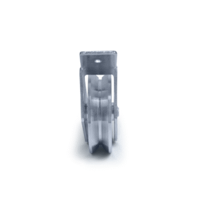 Roldana 1 1/2” canal V Suporte aberto Kit c/2 peças – JOCEC - Imagem 3